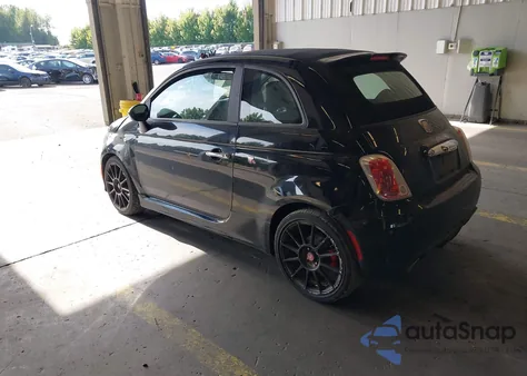 2014 Fiat 500C Abarth из США, поврежденный, VIN 3C3CFFJH8ET291672